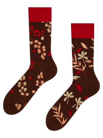 Chaussettes rigolotes Jardin d’automne