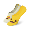 Chaussettes invisibles rigolotes Émoticônes