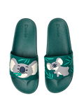 Sandales rigolotes pour enfants Koala et feuilles