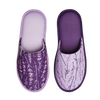 Pantoufles rigolotes Lavande
