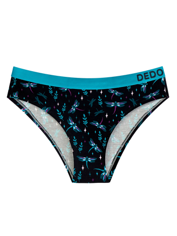 Culotte en modal pour femmes Libellules durant la nuit