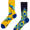 Chaussettes rigolotes Paon