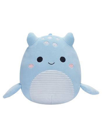 Peluche Squishmallows de 20 cm Lune le monstre du Loch Ness