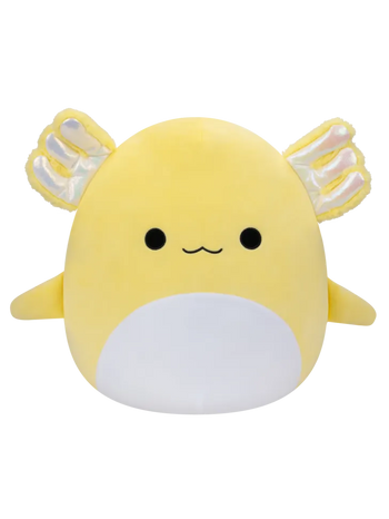 Peluche Squishmallows de 35 cm Trenton l’axolotl jaune