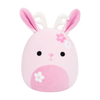 Peluche Squishmallows de 20 cm Akiyo le Jackalope rose Sakura