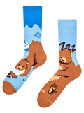 Chaussettes chaudes Ours endormi