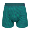 Boxer à motifs bleu et vert pour hommes
