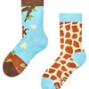 Chaussettes antidérapantes pour enfants Girafe mignonne