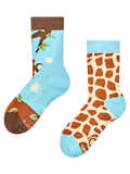 Chaussettes antidérapantes pour enfants Girafe mignonne