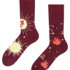 Chaussettes rigolotes Signe du zodiaque Lion