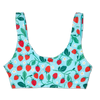 Haut de bikini de sport rigolo Petites fraises