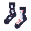 Chaussettes rigolotes pour enfants Lama qui dort