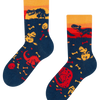 Chaussettes rigolotes pour enfants Monde des dinosaures