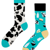 Chaussettes rigolotes Vache