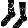 Chaussettes rigolotes Chat mystique