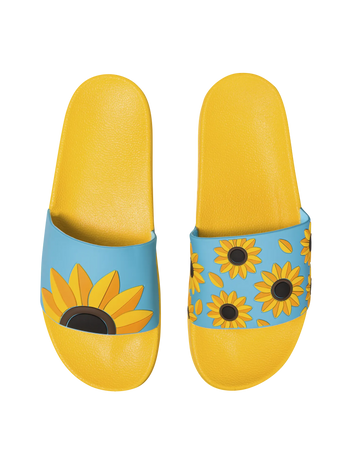 Sandales rigolotes Tournesol d’été