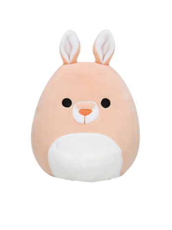 Peluche SQUISHMALLOWS de 20 cm Quinn le kangourou au ventre doux