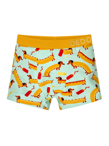 Boxer rigolo pour garçons Hotdog