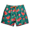 Short de bain rigolo pour hommes Hibiscus