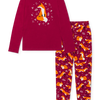 Pyjama rigolo pour femmes Renard et feuilles