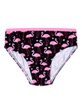 Culotte rigolote pour filles Cœurs et Flamants roses