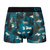 Boxers raccourcis pour hommes Loup et lune