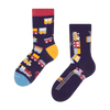 Chaussettes rigolotes pour enfants Trains