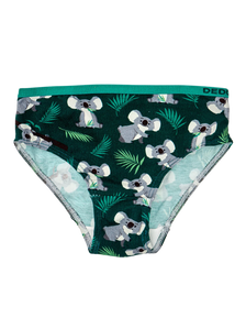Culotte rigolote pour filles Koala et feuilles