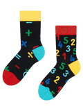 Chaussettes rigolotes pour enfants Nombres