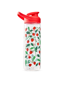 Gourde d’eau rigolote de 700 ml Petites fraises