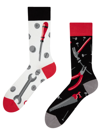 Chaussettes rigolotes Maître du bricolage