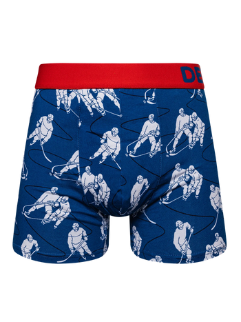Boxer rigolo pour hommes Hockey sur glace