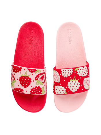 Sandales rigolotes Fraises sucrées