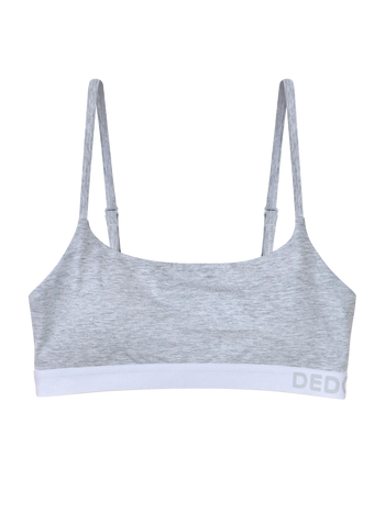 Bralette en modal gris clair mélange pour femmes