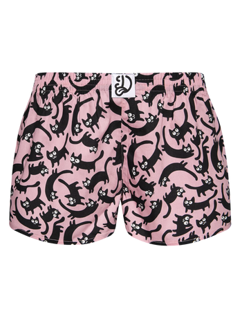 Caleçon rigolo pour femmes Chats roses