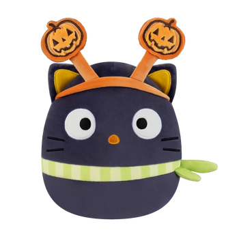 Peluche Squishmallows de 20 cm Bonjour chaton d'Halloween - Chococat