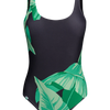 Maillot de bain une pièce rigolo Feuilles de bananier