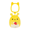 Porte-clés peluche Squishmallows de 9 cm Zarina la limace banane jaune