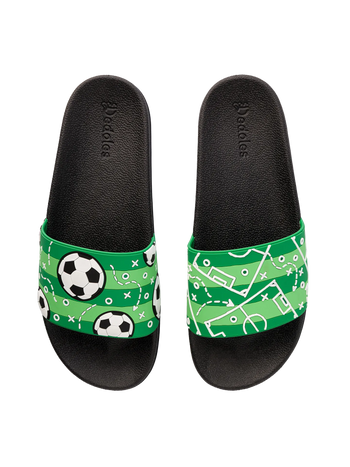 Sandales rigolotes Terrain de football