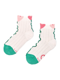 Chaussettes cutecore pour filles Tulipes en fleurs