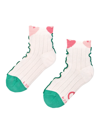 Chaussettes cutecore pour filles Tulipes en fleurs