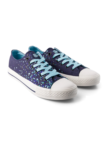 Chaussures en toile rigolotes Gouttes de pluie