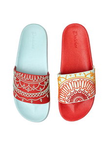 Sandales rigolotes Mandala ethnique