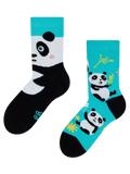 Chaussettes rigolotes pour enfants Panda