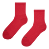 Chaussettes mi-mollet Rouge tomate