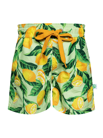Short de bain rigolo pour garçons Citrons