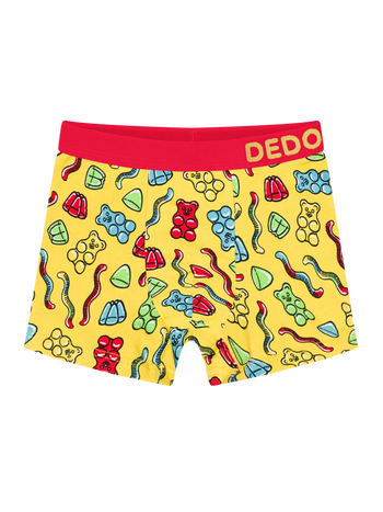 Boxer rigolo pour garçons Oursons en bonbon