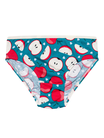 Culotte rigolote pour filles Pomme rouge