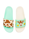 Sandales rigolotes Vache et cloche