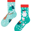 Chaussettes chaudes rigolotes pour enfants Aventure hivernale